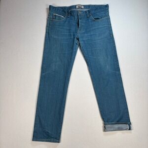 Naked & Famous Setouchi Selvedge Jeans Men 38x30 Blue Super Guy Stretch Japanese